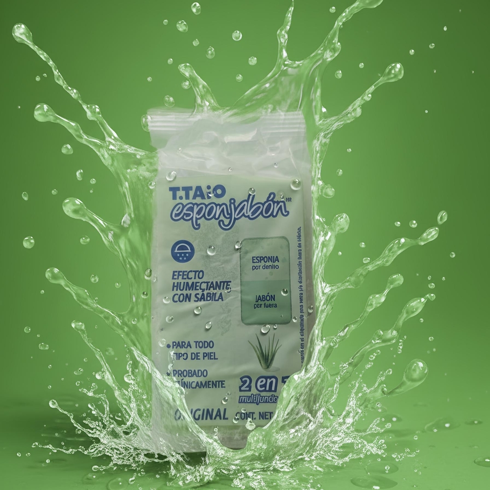 Esponjabón Green Body Wash